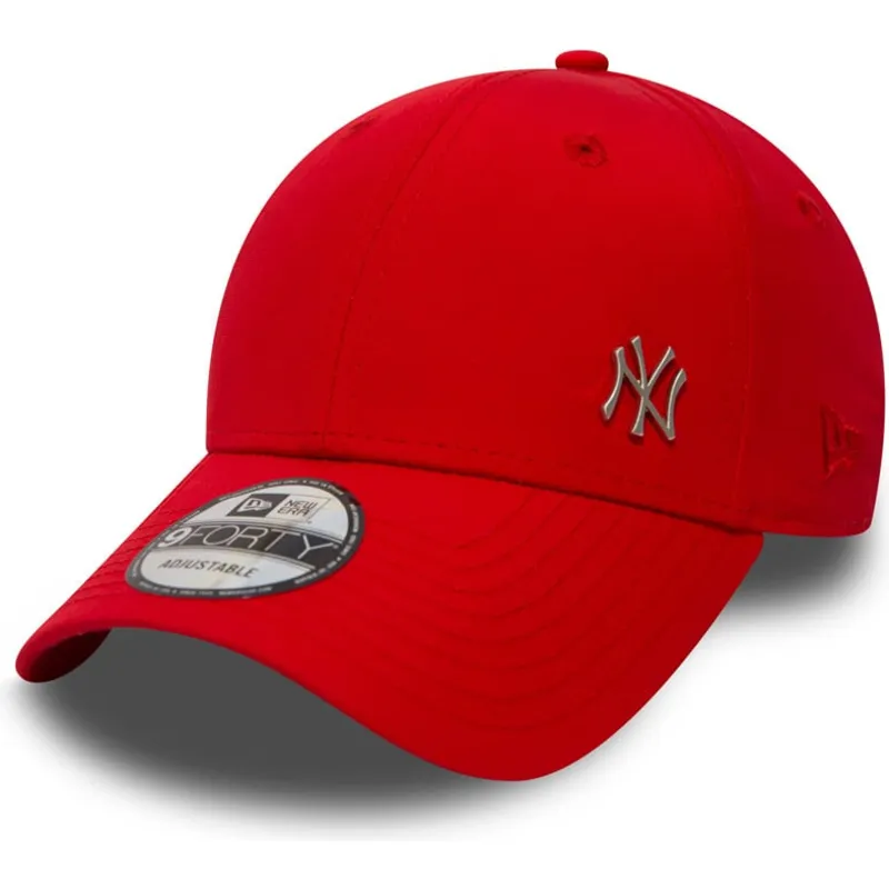 lippikset-kaareva-punainen-saadettava-nauha-9forty-flawless-new-york-yankees-mlb-new-era