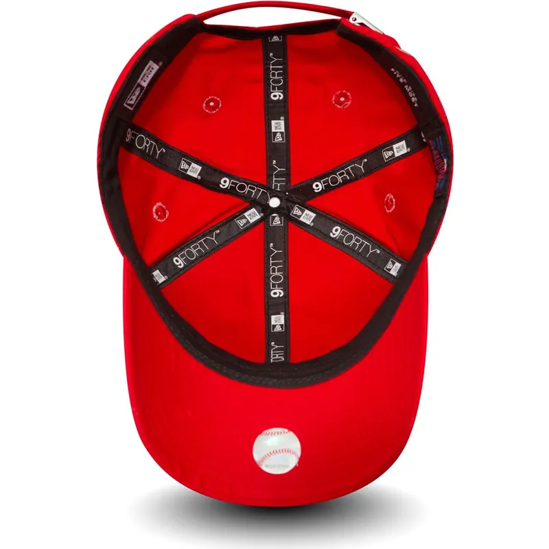 lippikset-kaareva-punainen-saadettava-nauha-9forty-flawless-new-york-yankees-mlb-new-era