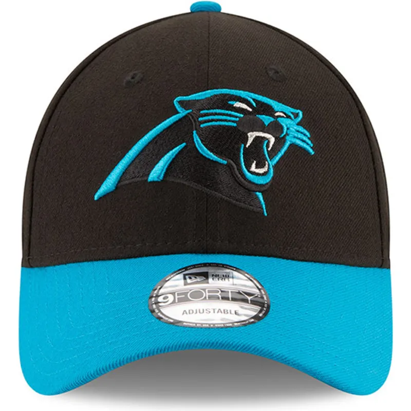 lippikset-kaareva-musta-saadettava-nauha-9forty-the-league-carolina-panthers-nfl-new-era