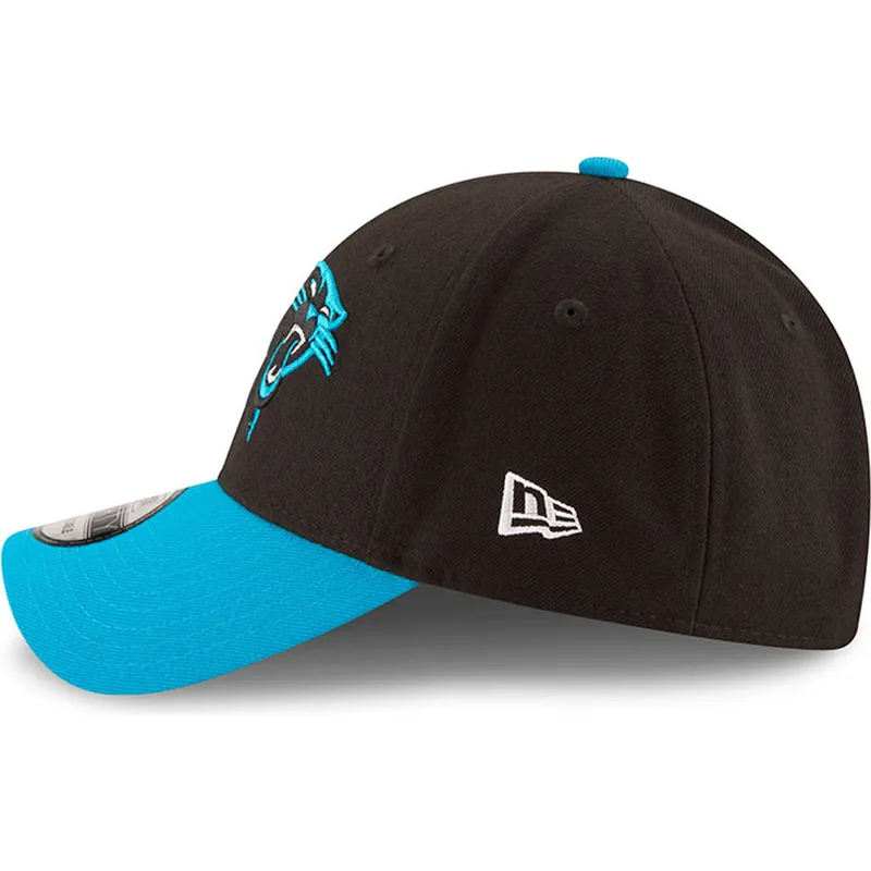 lippikset-kaareva-musta-saadettava-nauha-9forty-the-league-carolina-panthers-nfl-new-era
