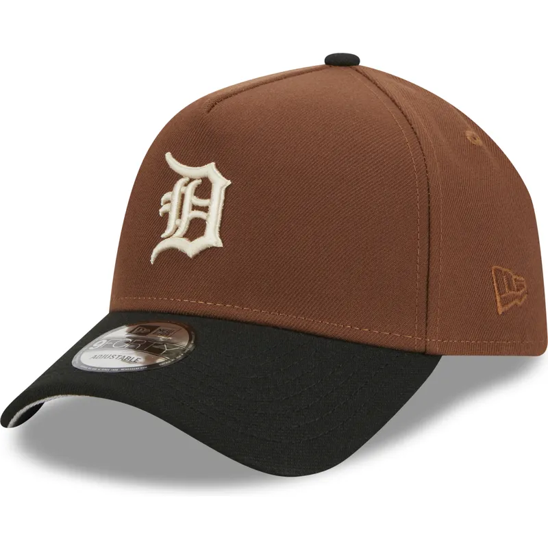 lippikset-kaareva-ruskea-snapback-9forty-a-frame-harvest-detroit-tigers-mlb-new-era lippikset-kaareva-ruskea-snapback-9forty-a-frame-harvest-detroit-tigers-mlb-new-era