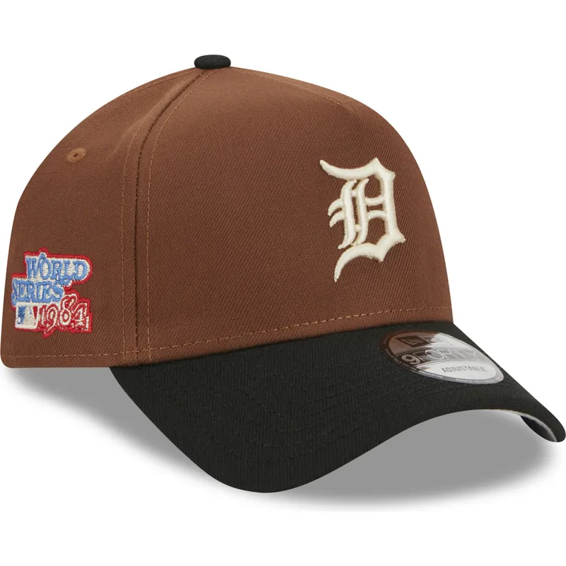 lippikset-kaareva-ruskea-snapback-9forty-a-frame-harvest-detroit-tigers-mlb-new-era lippikset-kaareva-ruskea-snapback-9forty-a-frame-harvest-detroit-tigers-mlb-new-era