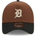 lippikset-kaareva-ruskea-snapback-9forty-a-frame-harvest-detroit-tigers-mlb-new-era