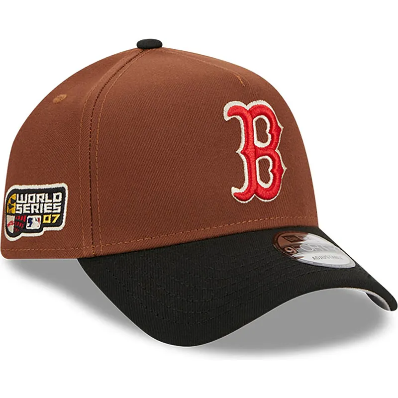 lippikset-kaareva-ruskea-snapback-9forty-a-frame-harvest-boston-red-sox-mlb-new-era lippikset-kaareva-ruskea-snapback-9forty-a-frame-harvest-boston-red-sox-mlb-new-era