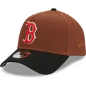 cap-kaareva-brown-snapback-9forty-a-frame-harvest-boston-red-sox-mlb-new-era