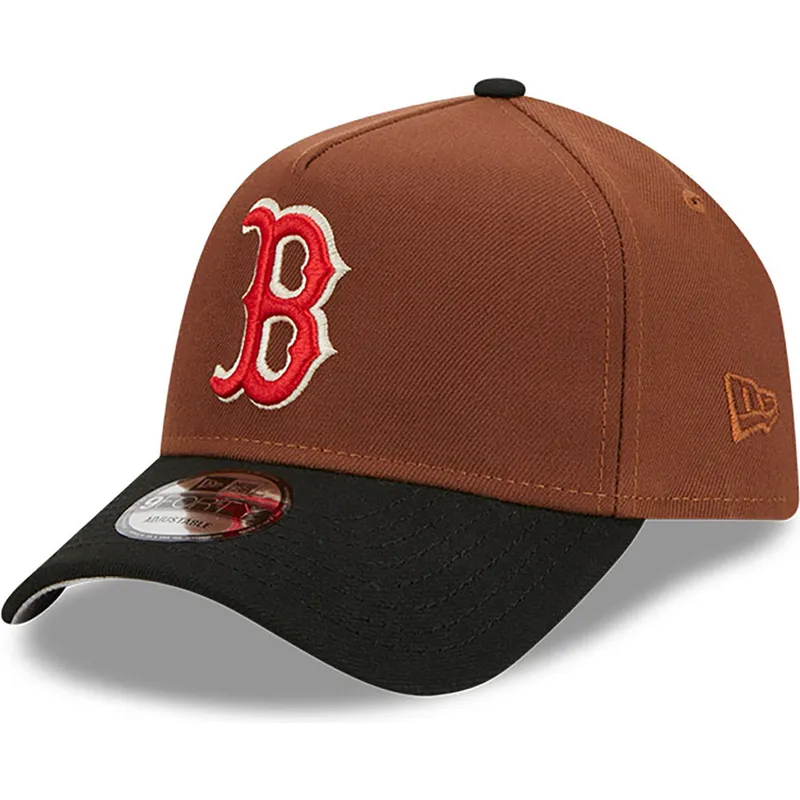 cap-kaareva-brown-snapback-9forty-a-frame-harvest-boston-red-sox-mlb-new-era cap-kaareva-brown-snapback-9forty-a-frame-harvest-boston-red-sox-mlb-new-era