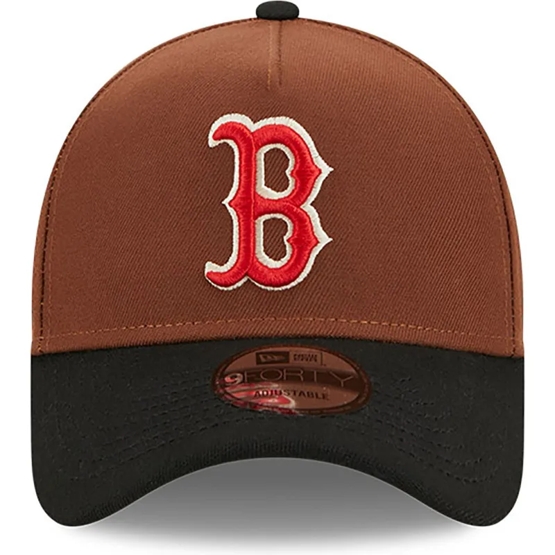 lippikset-kaareva-ruskea-snapback-9forty-a-frame-harvest-boston-red-sox-mlb-new-era lippikset-kaareva-ruskea-snapback-9forty-a-frame-harvest-boston-red-sox-mlb-new-era
