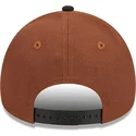 lippikset-kaareva-ruskea-snapback-9forty-a-frame-harvest-boston-red-sox-mlb-new-era