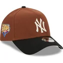 lippikset-kaareva-ruskea-snapback-9forty-a-frame-harvest-new-york-yankees-mlb-new-era