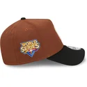 lippikset-kaareva-ruskea-snapback-9forty-a-frame-harvest-new-york-yankees-mlb-new-era