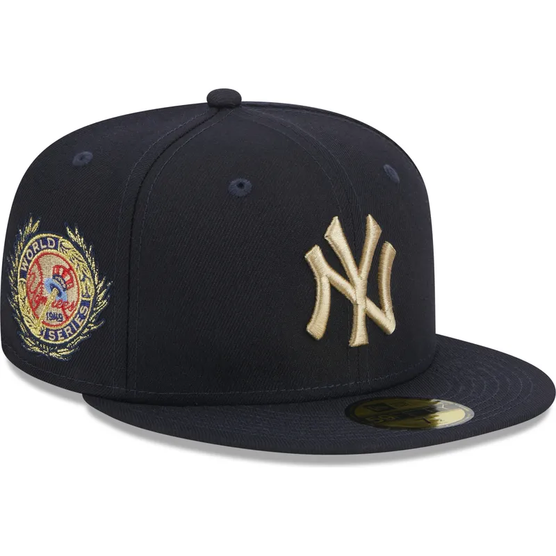 lippikset-littea-laivastonsininen-istuva-59fifty-laurel-sidepatch-new-york-yankees-mlb-new-era
