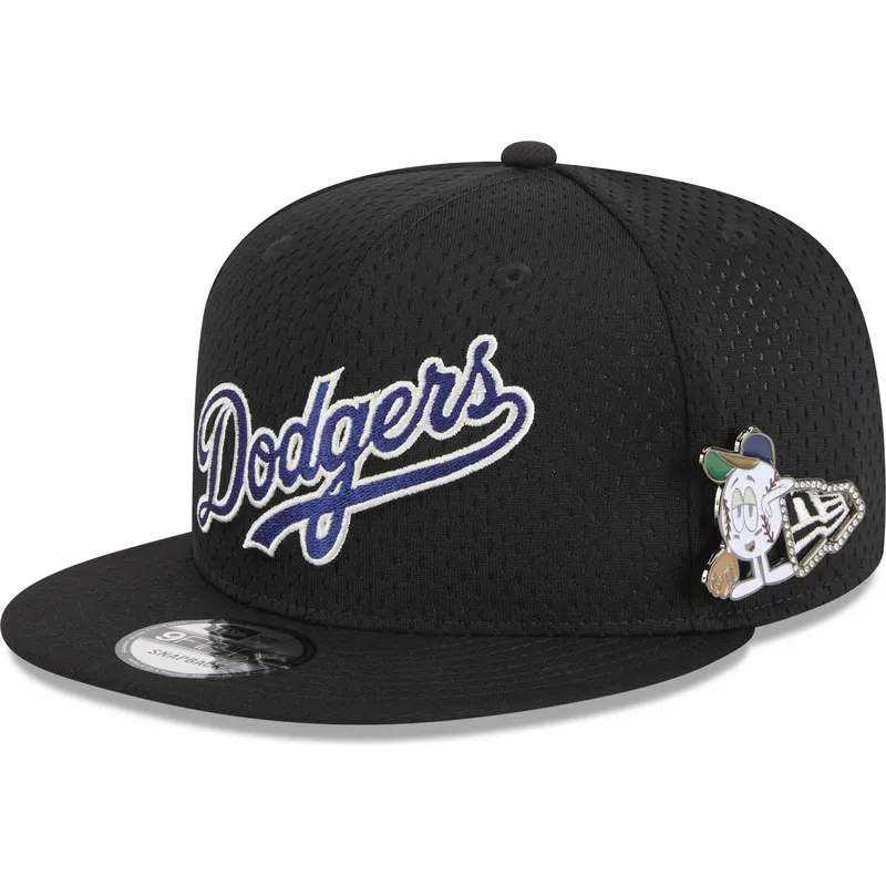 lippikset-littea-musta-snapback-9fifty-post-up-pin-los-angeles-dodgers-mlb-new-era