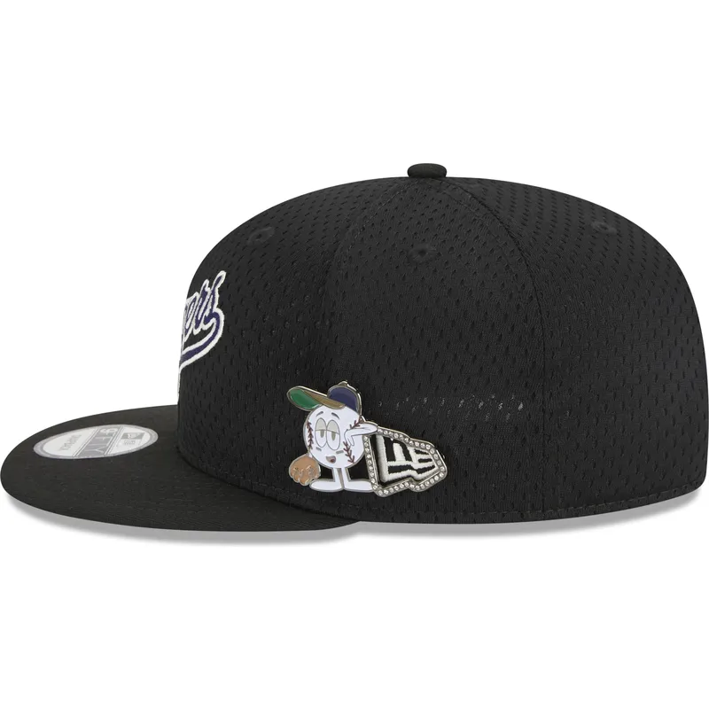 lippikset-littea-musta-snapback-9fifty-post-up-pin-los-angeles-dodgers-mlb-new-era