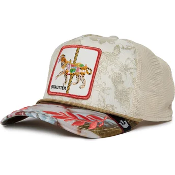 lippikset-kaareva-rekka-beige-snapback-multicolor-strutter-quid-glorier-carousel-the-farm-goorin-bros