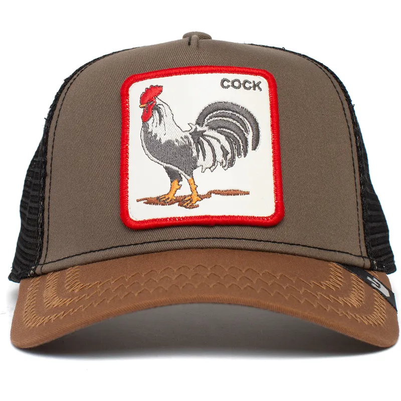 lippikset-kaareva-rekka-ruskea-snapback-cock-the-farm-goorin-bros