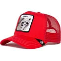 lippikset-kaareva-rekka-punainen-snapback-the-bandit-the-farm-goorin-bros