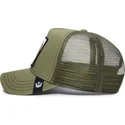 lippikset-kaareva-rekka-vihrea-snapback-the-king-lion-the-farm-goorin-bros