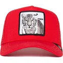 lippikset-kaareva-rekka-punainen-snapback-the-white-tiger-the-farm-goorin-bros