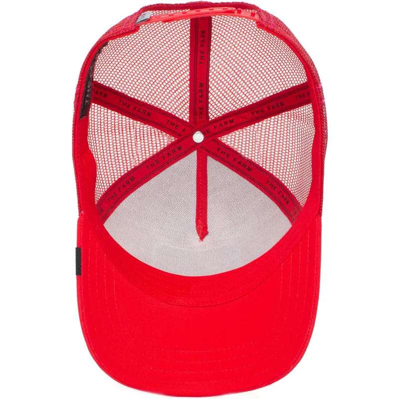 lippikset-kaareva-rekka-punainen-snapback-the-white-tiger-the-farm-goorin-bros