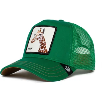lippikset-kaareva-rekka-vihrea-snapback-the-giraffe-the-farm-goorin-bros