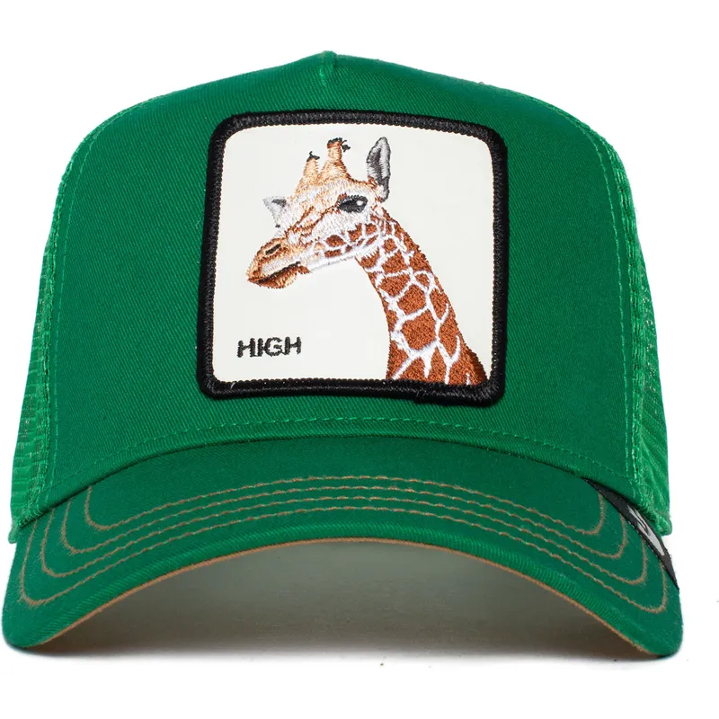 lippikset-kaareva-rekka-vihrea-snapback-the-giraffe-the-farm-goorin-bros