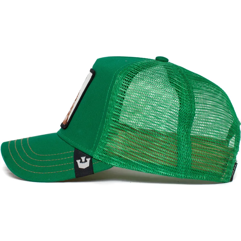 lippikset-kaareva-rekka-vihrea-snapback-the-giraffe-the-farm-goorin-bros