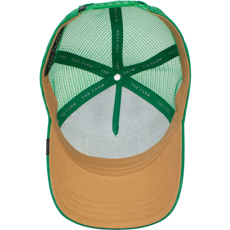 lippikset-kaareva-rekka-vihrea-snapback-the-giraffe-the-farm-goorin-bros
