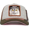 lippikset-kaareva-rekka-harmaa-snapback-cum-laude-ass-play-the-farm-goorin-bros