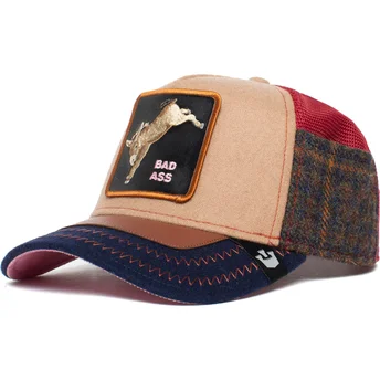 lippikset-kaareva-rekka-ruskea-snapback-detention-seeker-ass-play-the-farm-goorin-bros