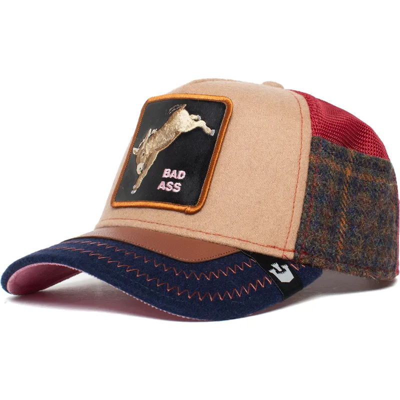 lippikset-kaareva-rekka-ruskea-snapback-detention-seeker-ass-play-the-farm-goorin-bros