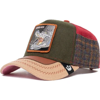 lippikset-kaareva-rekka-vihrea-snapback-trunchbull-ass-play-the-farm-goorin-bros