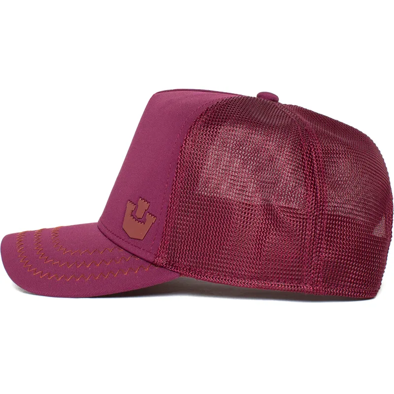 lippikset-kaareva-rekka-punainen-snapback-gateway-the-farm-goorin-bros lippikset-kaareva-rekka-punainen-snapback-gateway-the-farm-goorin-bros