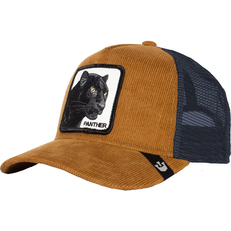 lippikset-kaareva-rekka-ruskea-snapback-panther-panthuroy-corduroy-the-farm-goorin-bros