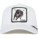 lippikset-kaareva-rekka-valkoinen-snapback-raging-platinum-rage-the-farm-goorin-bros