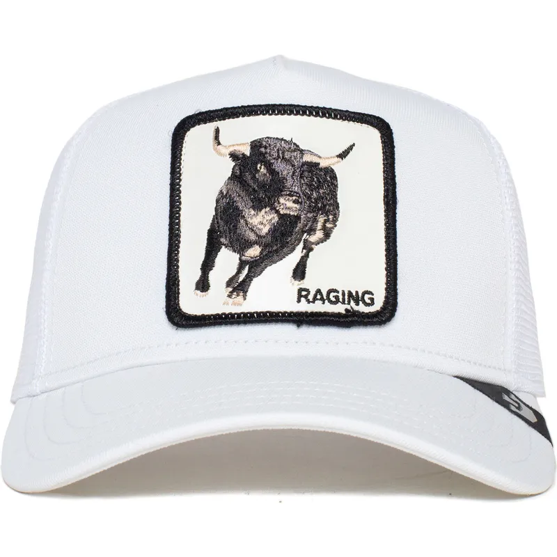 lippikset-kaareva-rekka-valkoinen-snapback-raging-platinum-rage-the-farm-goorin-bros