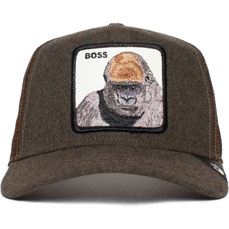 lippikset-kaareva-rekka-ruskea-snapback-boss-energy-the-farm-goorin-bros