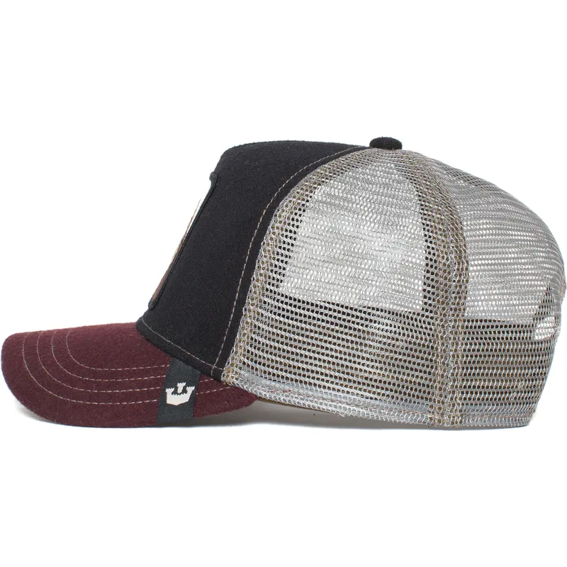 lippikset-kaareva-rekka-musta-snapback-king-circwool-of-life-the-farm-goorin-bros