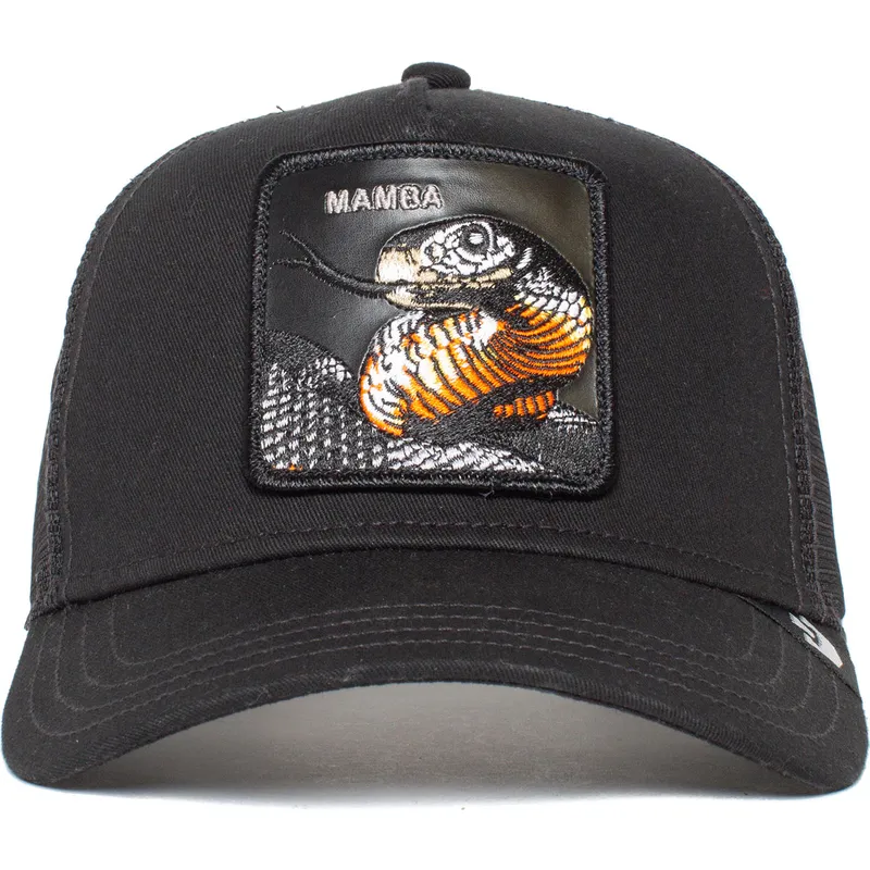 lippikset-kaareva-rekka-musta-snapback-mamba-the-farm-goorin-bros lippikset-kaareva-rekka-musta-snapback-mamba-the-farm-goorin-bros