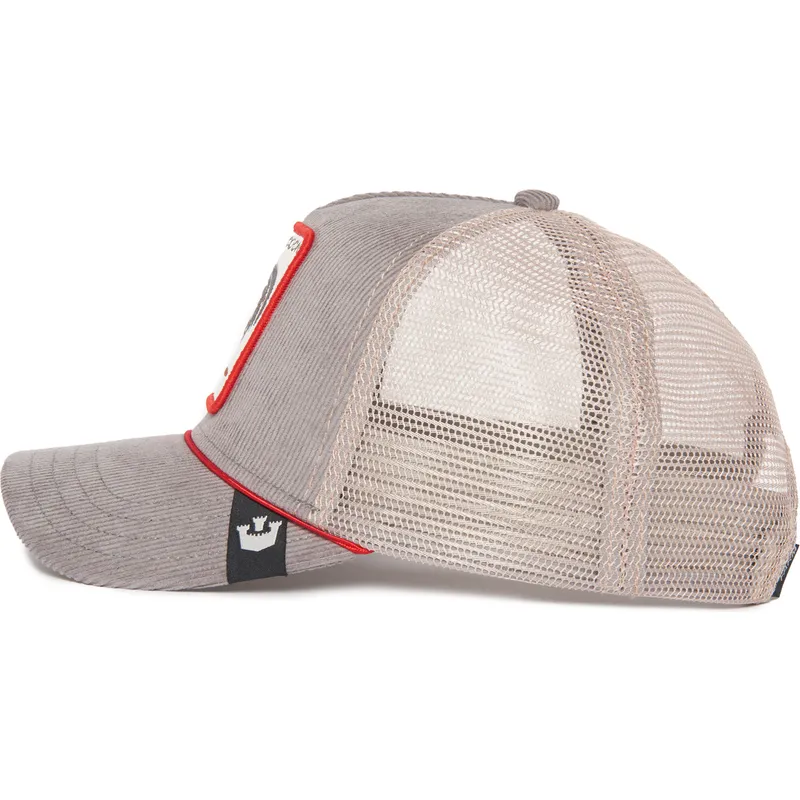 lippikset-kaareva-rekka-harmaa-snapback-cock-the-arena-corduroy-the-farm-goorin-bros lippikset-kaareva-rekka-harmaa-snapback-cock-the-arena-corduroy-the-farm-goorin-bros
