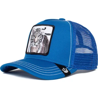lippikset-kaareva-rekka-sininen-snapback-lapsille-tiger-stripe-earner-the-farm-goorin-bros