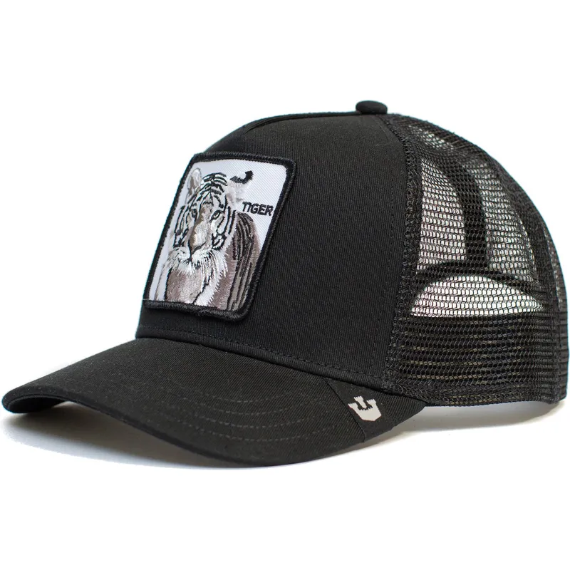 lippikset-kaareva-rekka-musta-snapback-lapsille-tiger-earn-your-stripes-the-farm-goorin-bros
