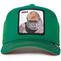 lippikset-kaareva-rekka-vihrea-snapback-lapsille-boss-shot-caller-the-farm-goorin-bros