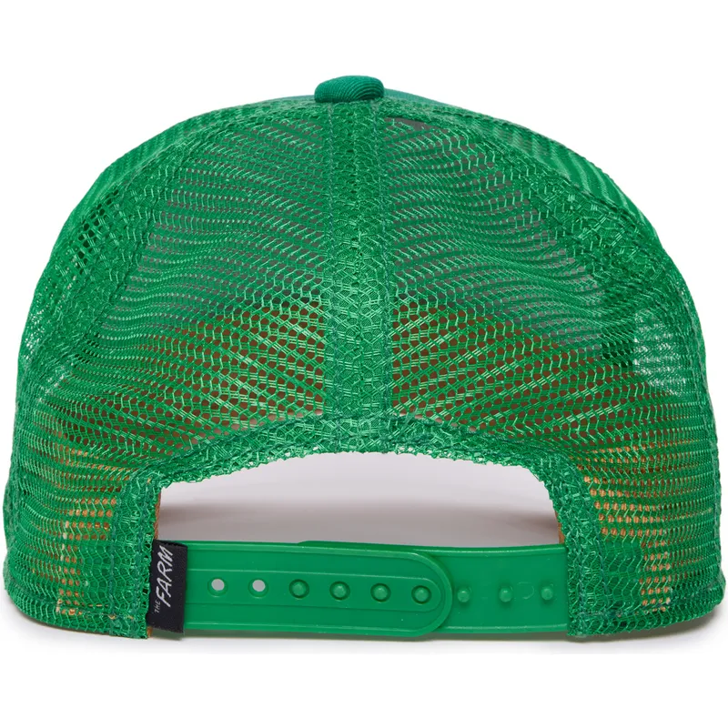 lippikset-kaareva-rekka-vihrea-snapback-lapsille-boss-shot-caller-the-farm-goorin-bros