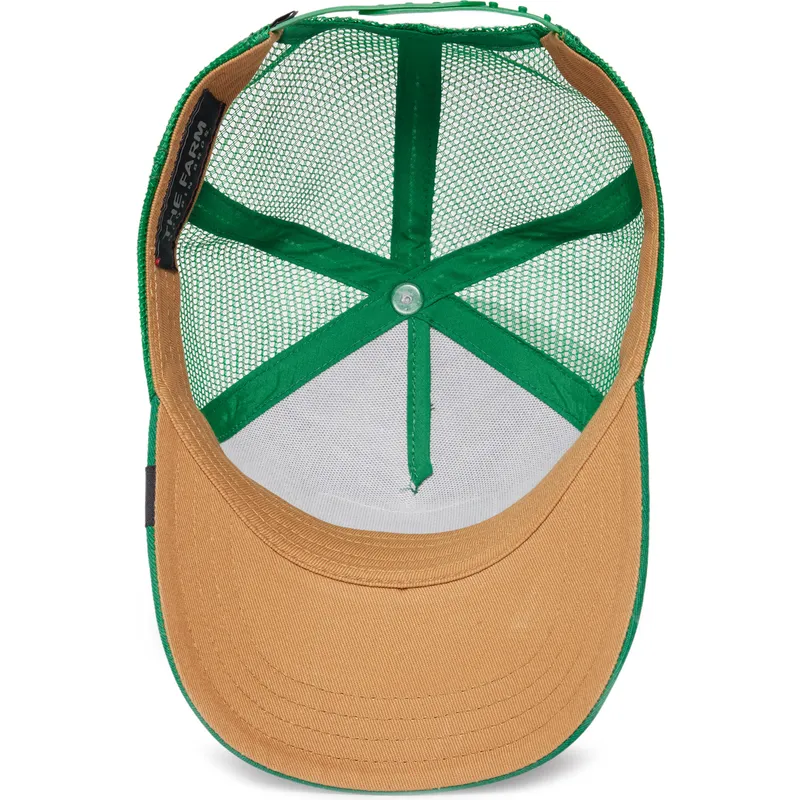 lippikset-kaareva-rekka-vihrea-snapback-lapsille-boss-shot-caller-the-farm-goorin-bros