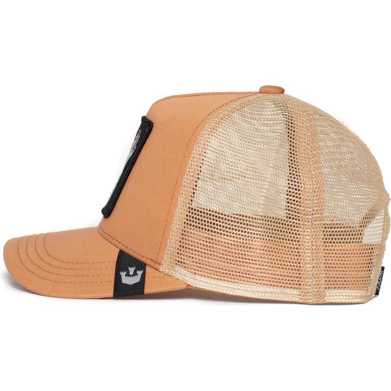 lippikset-rekka-oranssi-snapback-lone-wolf-truckin-the-farm-goorin-bros