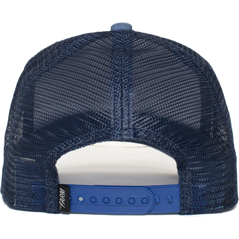 lippikset-rekka-sininen-snapback-big-bear-truckin-the-farm-goorin-bros lippikset-rekka-sininen-snapback-big-bear-truckin-the-farm-goorin-bros