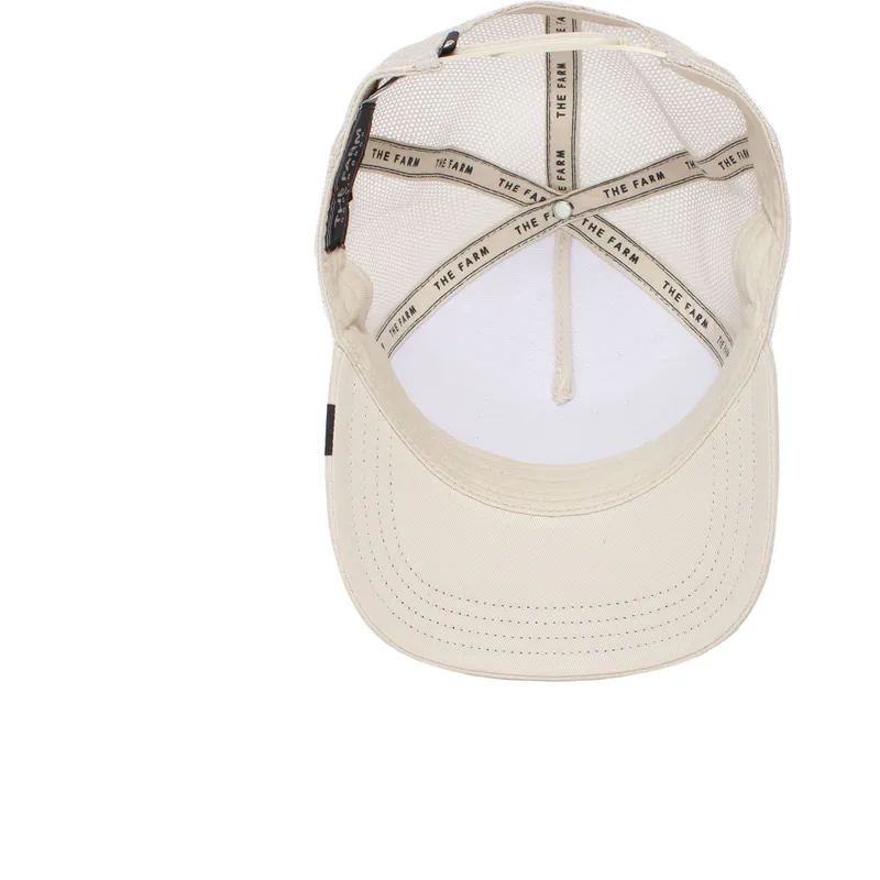 lippikset-rekka-beige-snapback-high-truckin-the-farm-goorin-bros lippikset-rekka-beige-snapback-high-truckin-the-farm-goorin-bros
