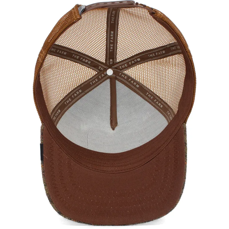 lippikset-kaareva-rekka-ruskea-snapback-hard-hardwood-the-farm-goorin-bros
