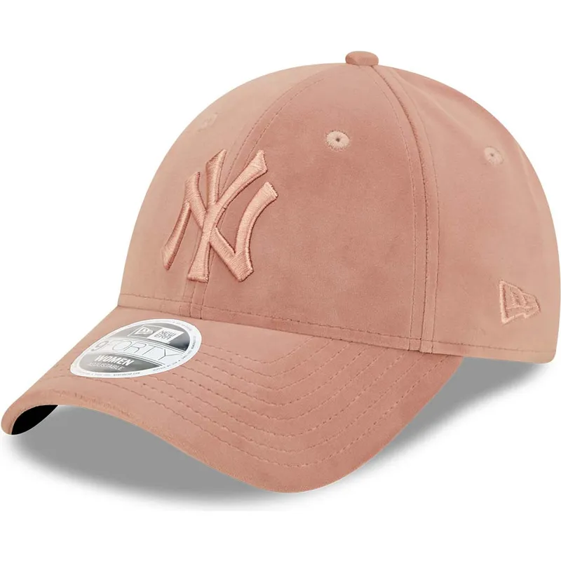 lippikset-kaareva-vaaleanpunainen-saadettava-nauha-9forty-velour-new-york-yankees-mlb-new-era lippikset-kaareva-vaaleanpunainen-saadettava-nauha-9forty-velour-new-york-yankees-mlb-new-era