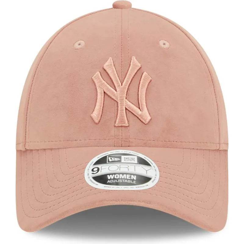 lippikset-kaareva-vaaleanpunainen-saadettava-nauha-9forty-velour-new-york-yankees-mlb-new-era lippikset-kaareva-vaaleanpunainen-saadettava-nauha-9forty-velour-new-york-yankees-mlb-new-era